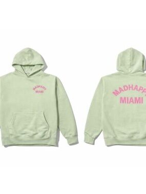 Madhappy Miami Hoodie Green S Unisex